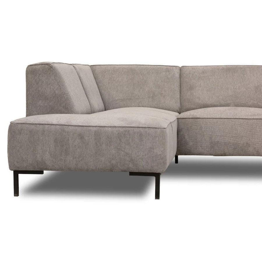 Ecksofa Ravi Taupe links