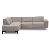 Ecksofa Ravi Taupe links