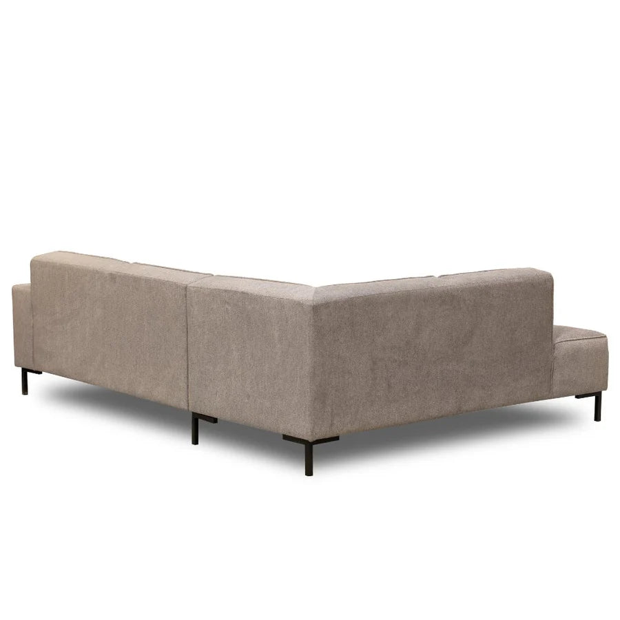Ecksofa Ravi Taupe links