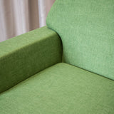 Fauteuil Roger Dimehouse Groen LxBxH 85x50x33 Stof Sfeerfoto detail