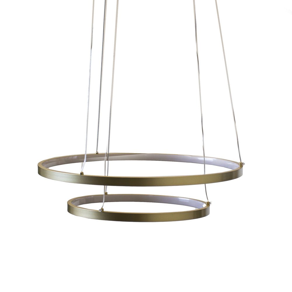 Hanglamp Elaine Gold Dimehouse Goud LxBxH 56x56x12 Metaal Witfoto vooraanzicht