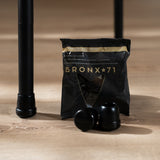 Floor protector - Carpet L - round black 19-25 Zwart