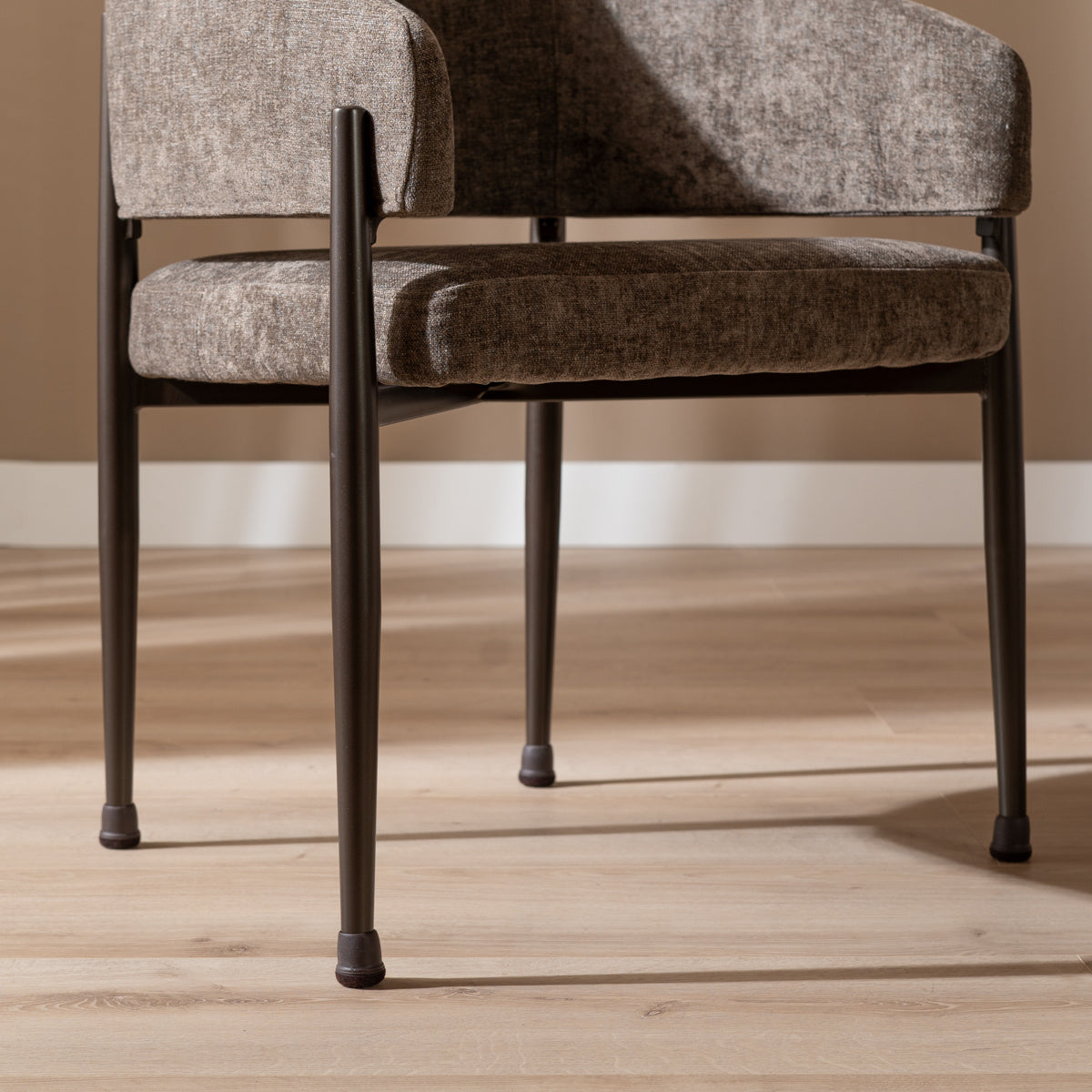 Floor protector felt - round brown 19-25 Bruin